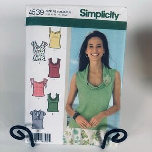 Simplicity 4539 Sewing Pattern Misses R5 14-22 Uncut Factory Folded